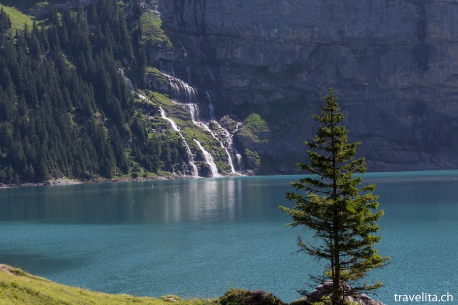 Oeschinensee ein Traum in blau Wanderung