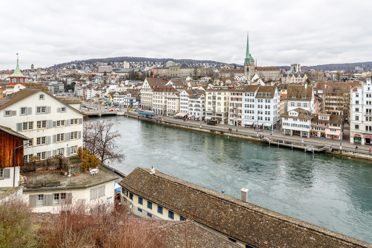 Lindenhof: Aussichtspunkt in Zürich