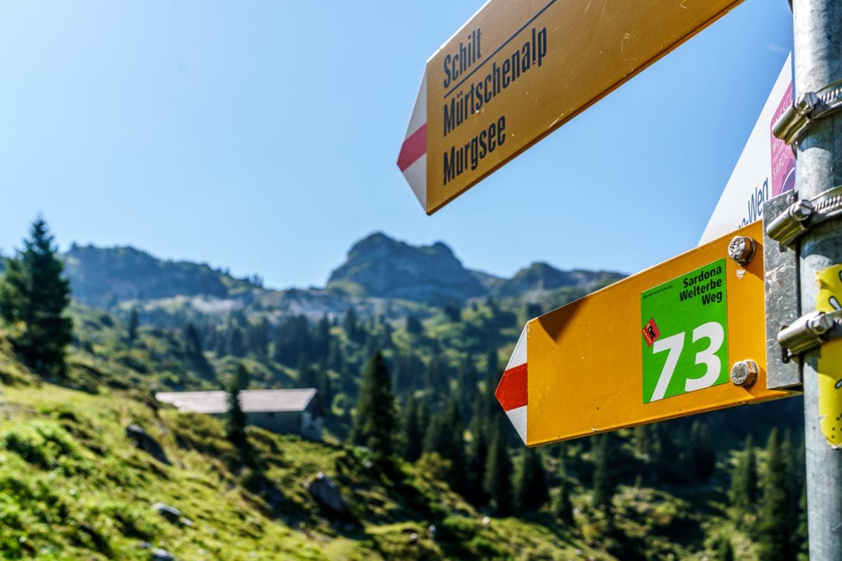 Sardona-Welterbe-Weg: Wanderung Talalpsee - Spaneggsee ...