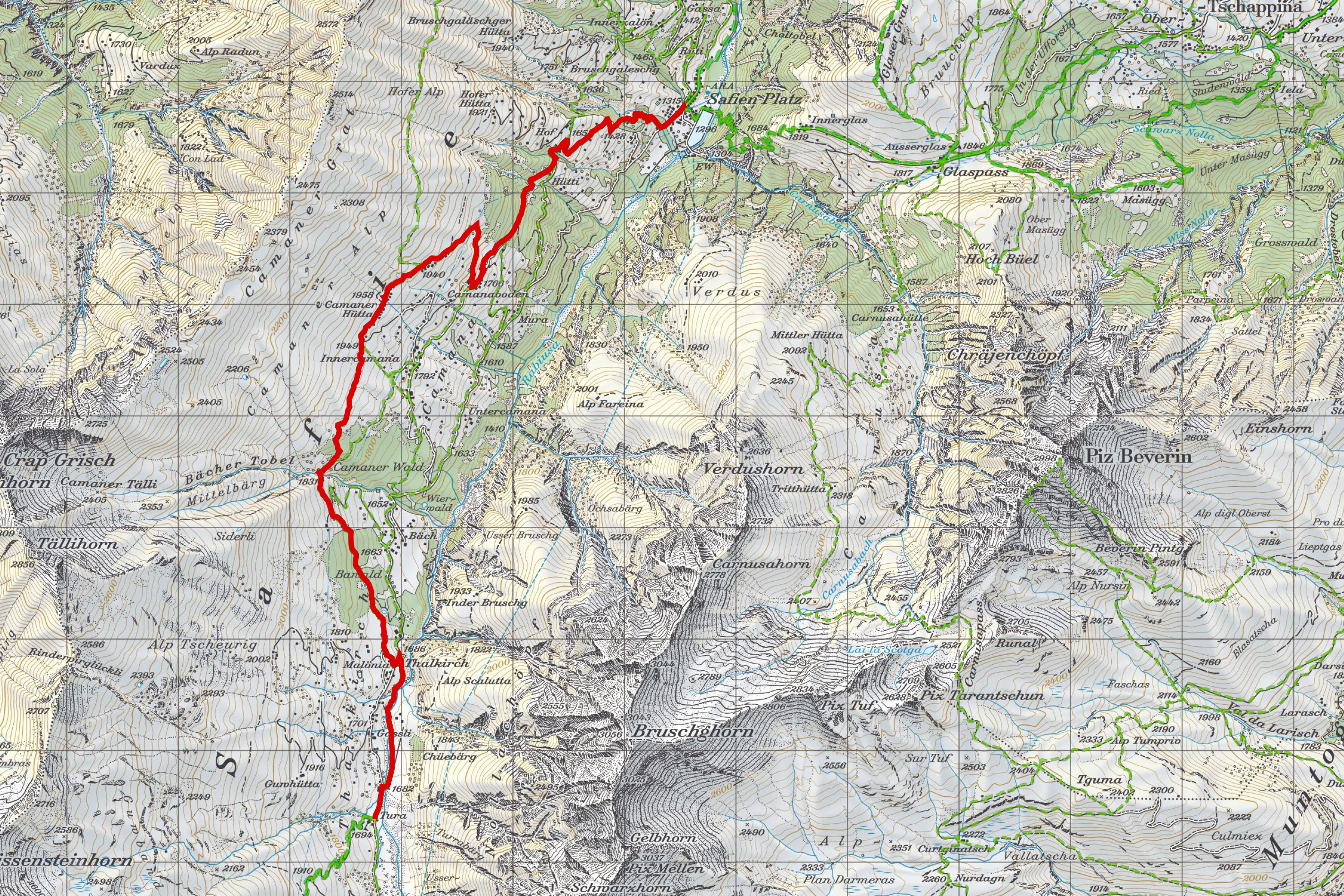 Natur pur - auf dem Walserweg durchs Safiental - Wandertipps