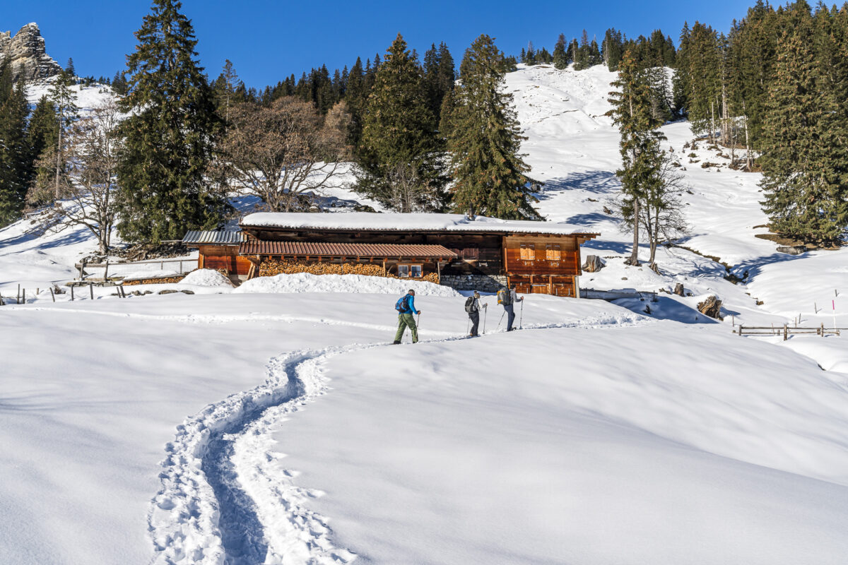 Sulwald Trail Schneeschuhtour