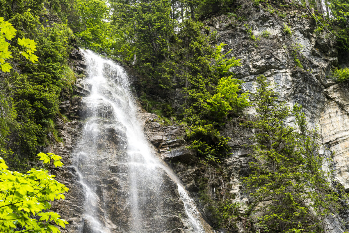 Wasserfall am Schwarzsee