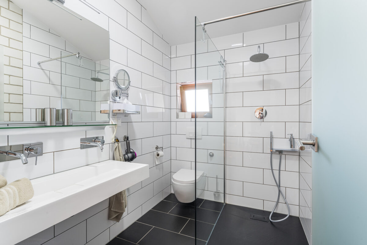 Apartmenthotel Badezimmer