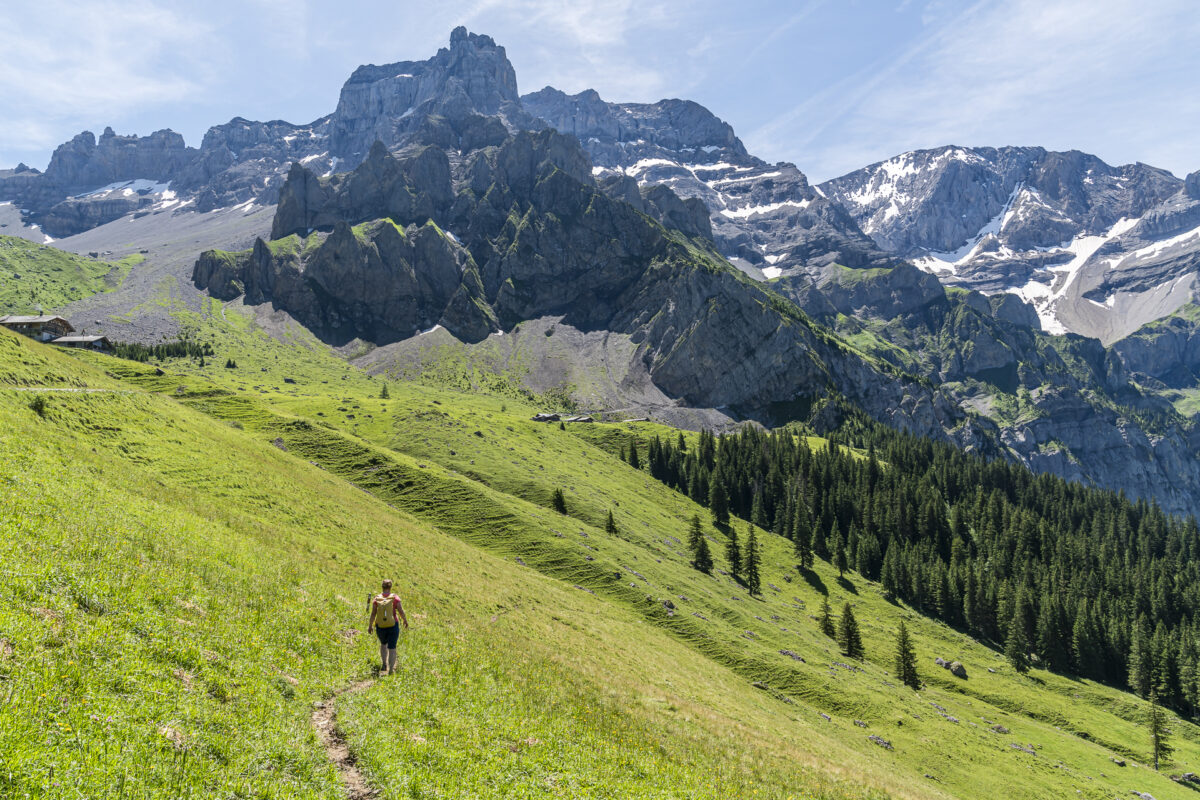 Wanderung Bonderalp - Adelboden