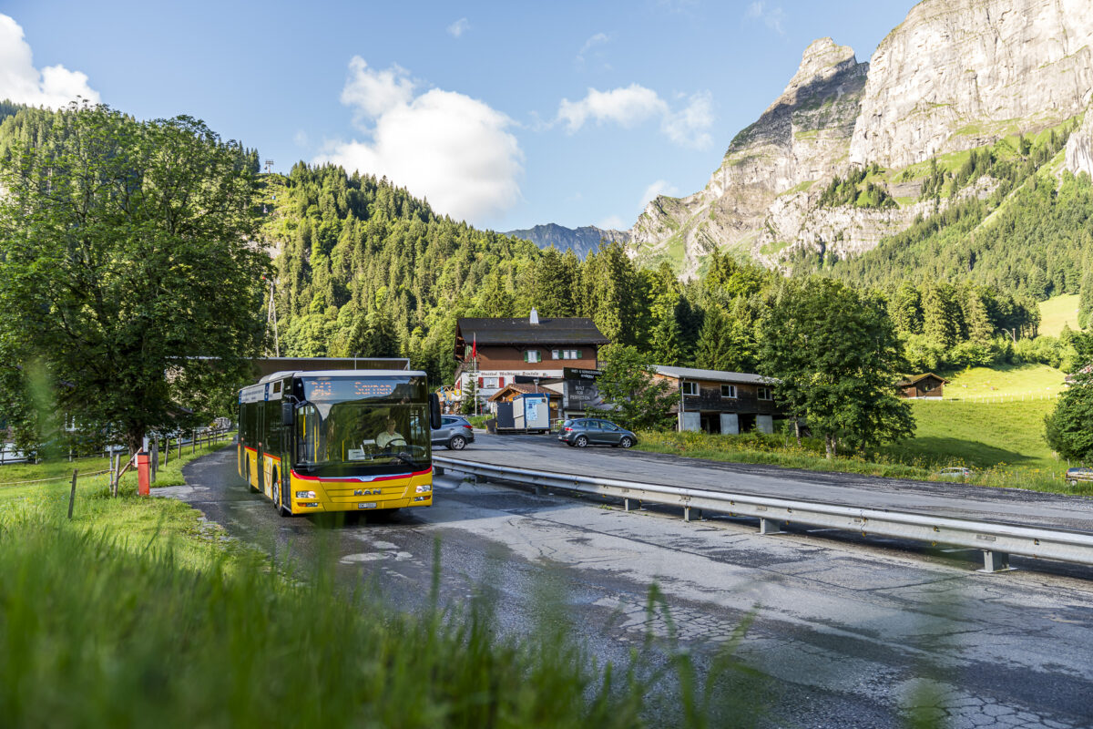 Postautofahrt Stöckalp - Sarnen