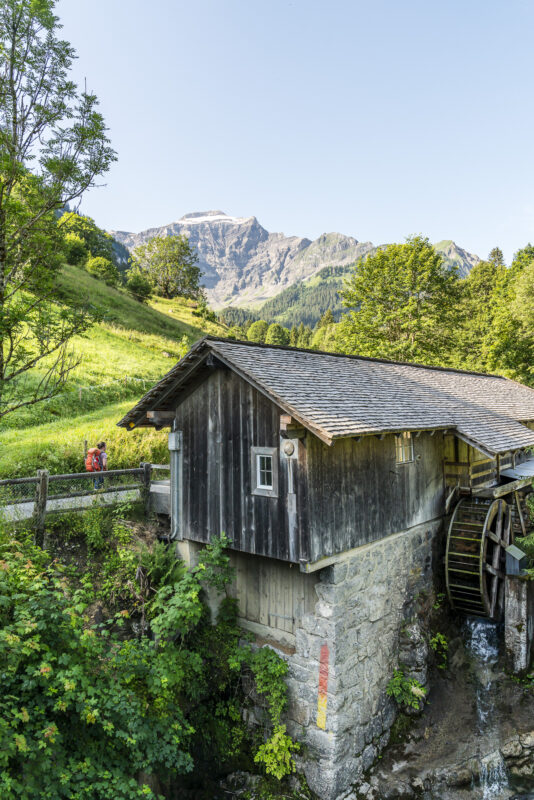 Alte Mühle in Saxeten