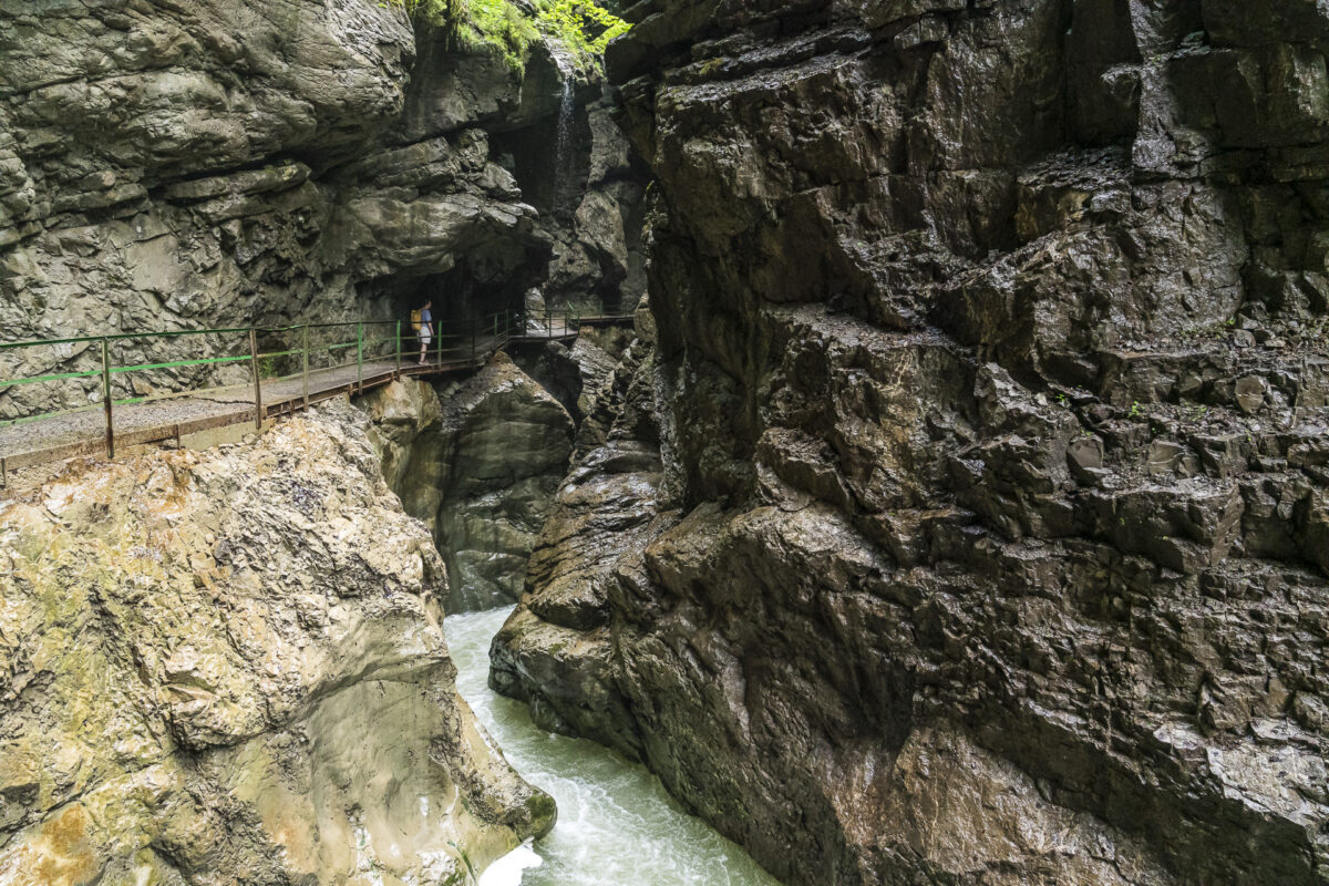 Besuch in der Breitachklamm