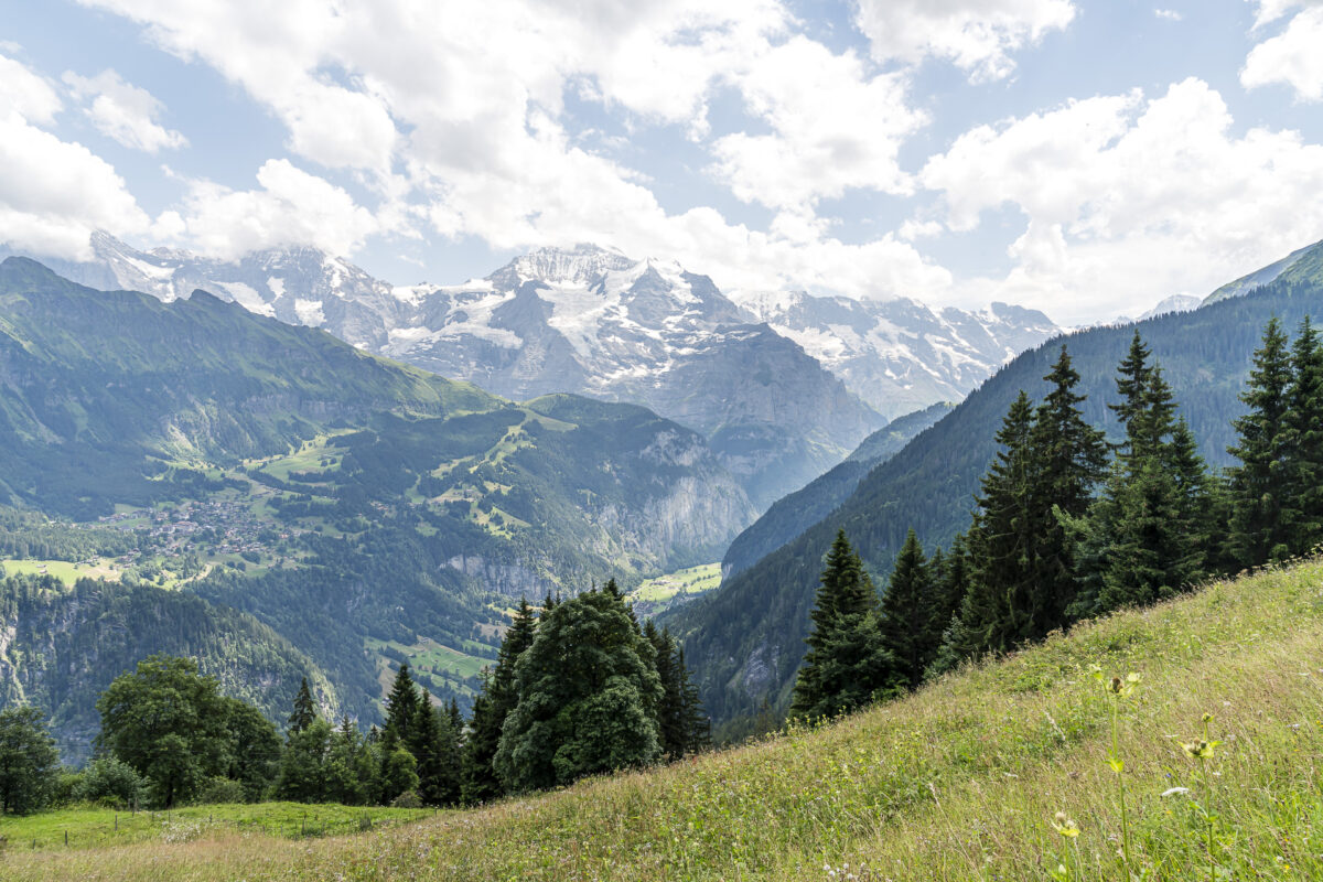 Blick ins Lauterbrunnental