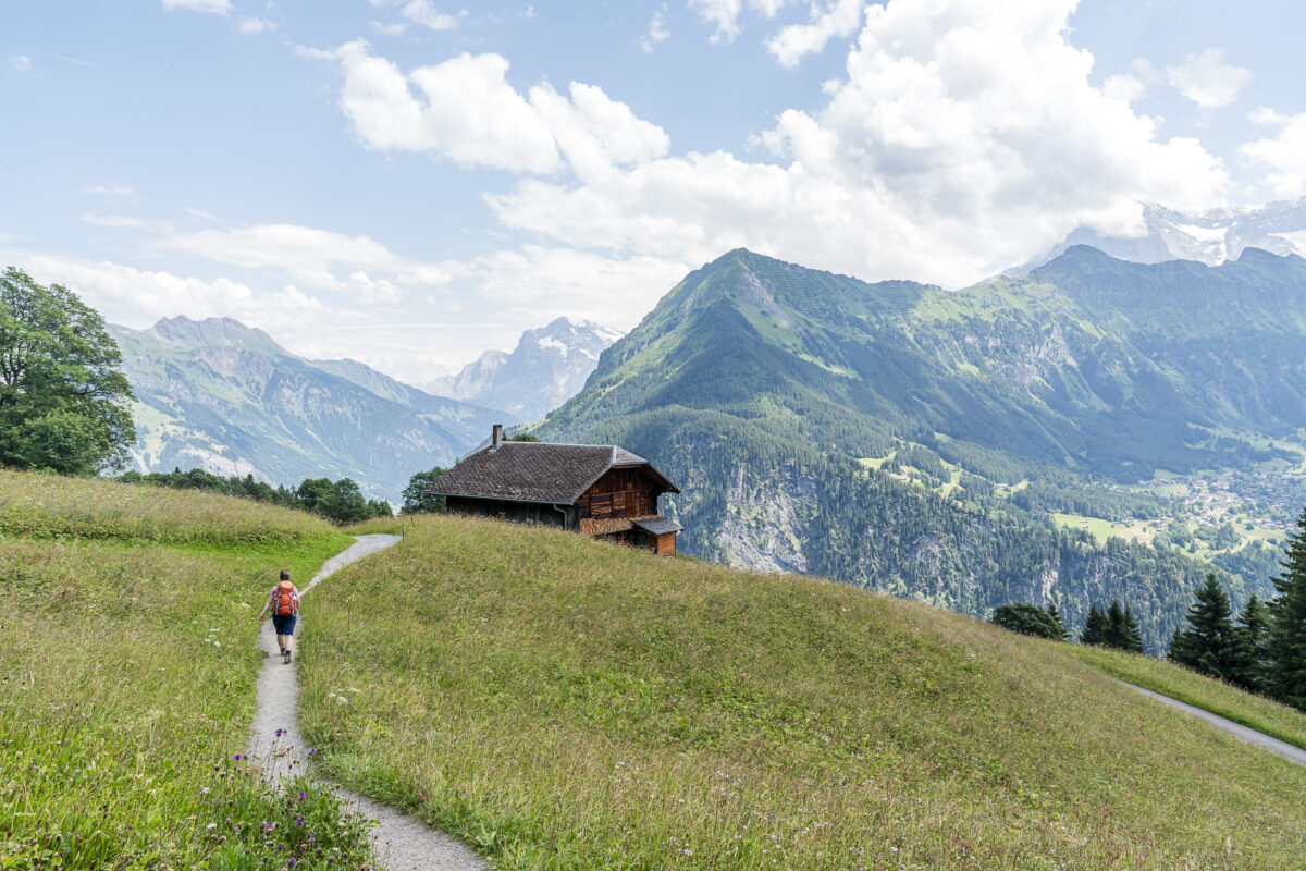 Wanderweg Richtung Sulwald