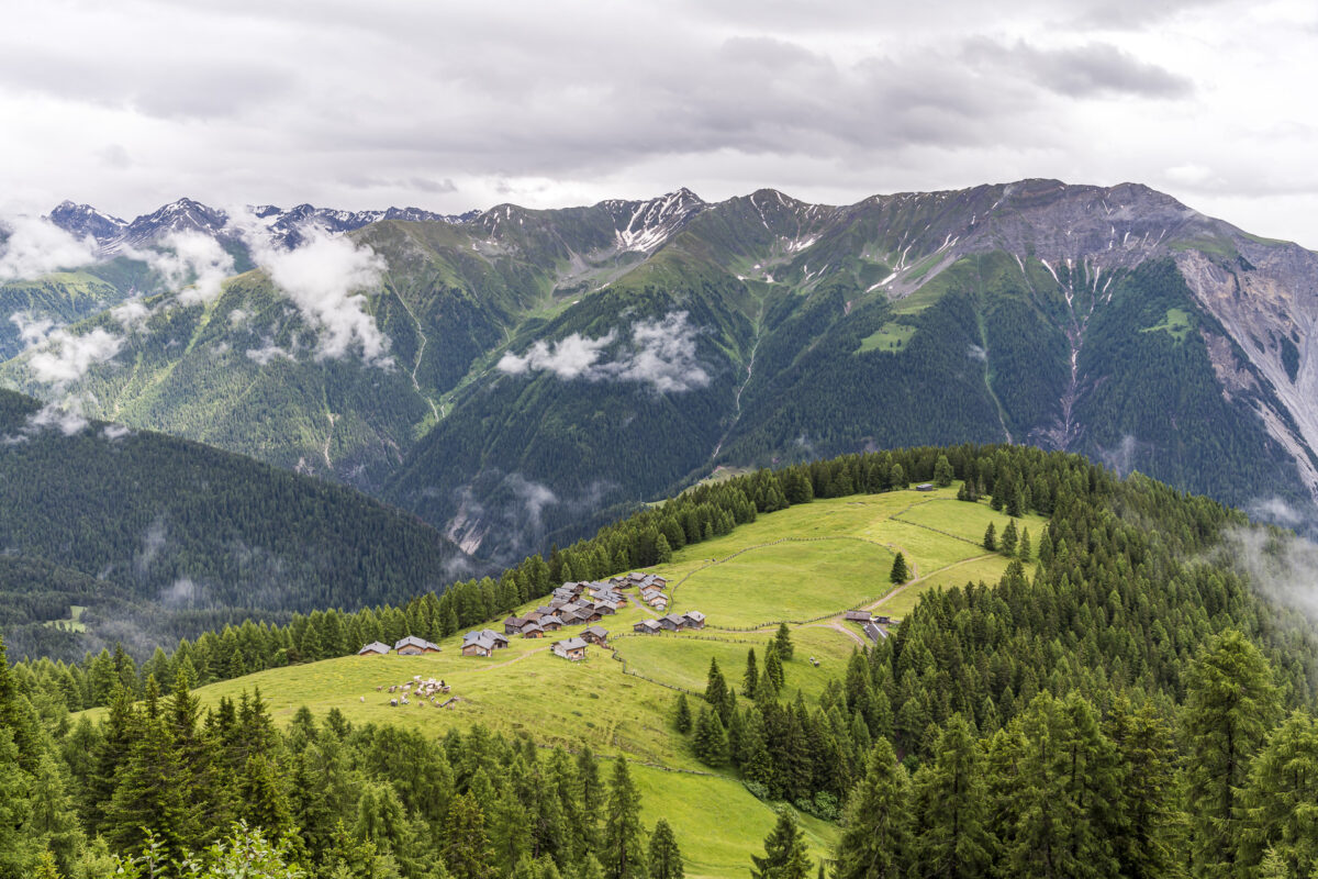 Blick auf Wiesner Alp