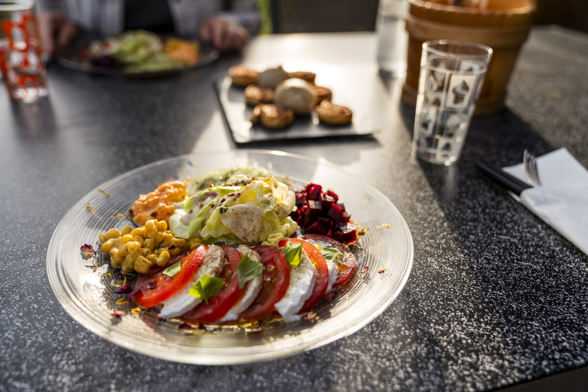 Abendessen Vorspeise Chesa Sut Baselgia