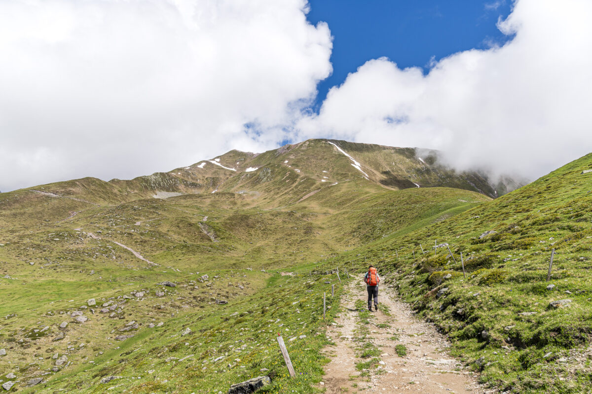 Aufstieg nach Furcletta