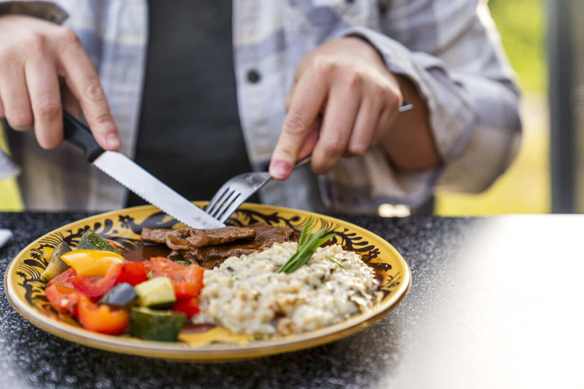 Abendessen in der Chesa Sut Baselgia