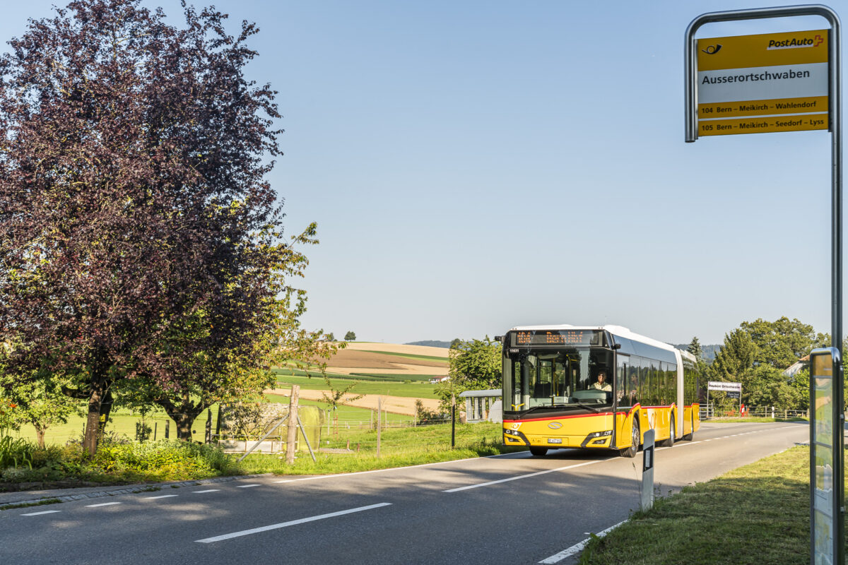 Postautohaltestelle Ausserortsschwaben