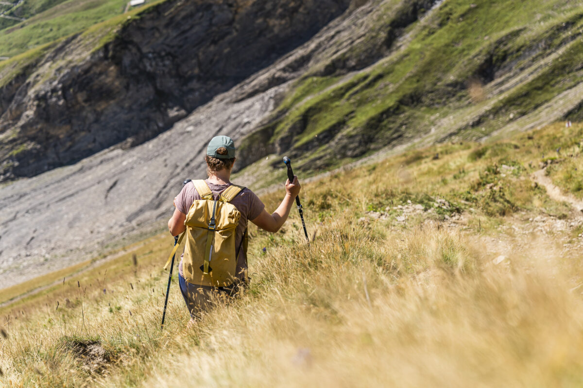 Abstieg von der First auf die Allmenalp