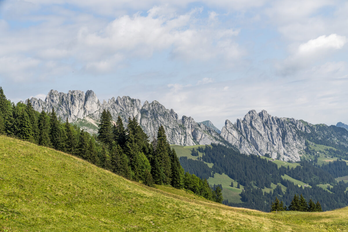 Blick auf die Gastlosen