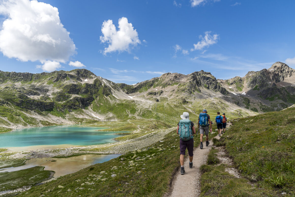 Wanderung zu den Jöriseen