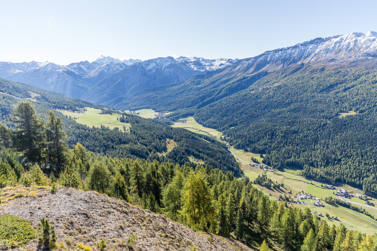 Aussicht ins Val Müstair