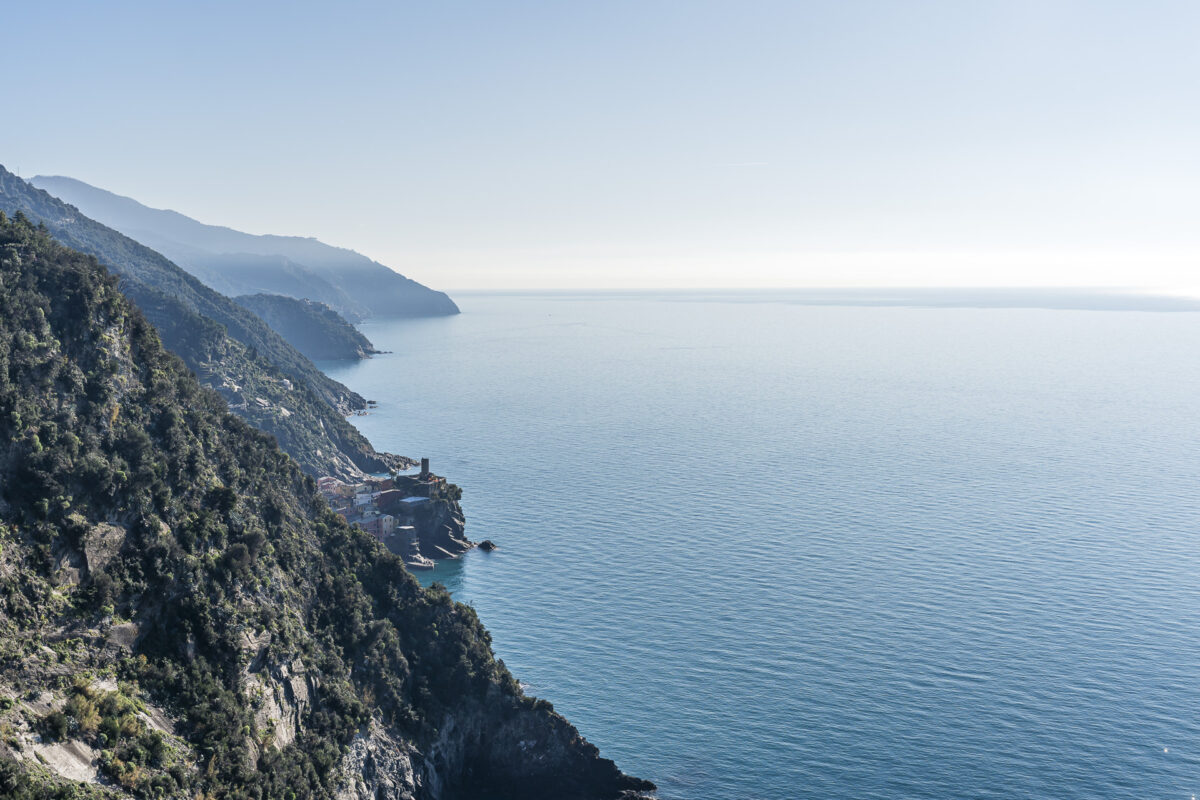 Aussicht vom Wanderweg nach Monterosso