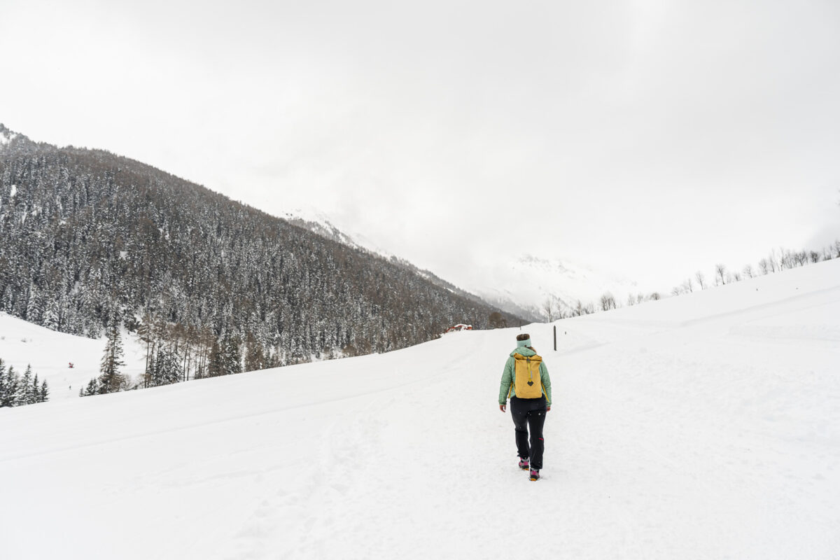 Winterwanderung im Vinschgau