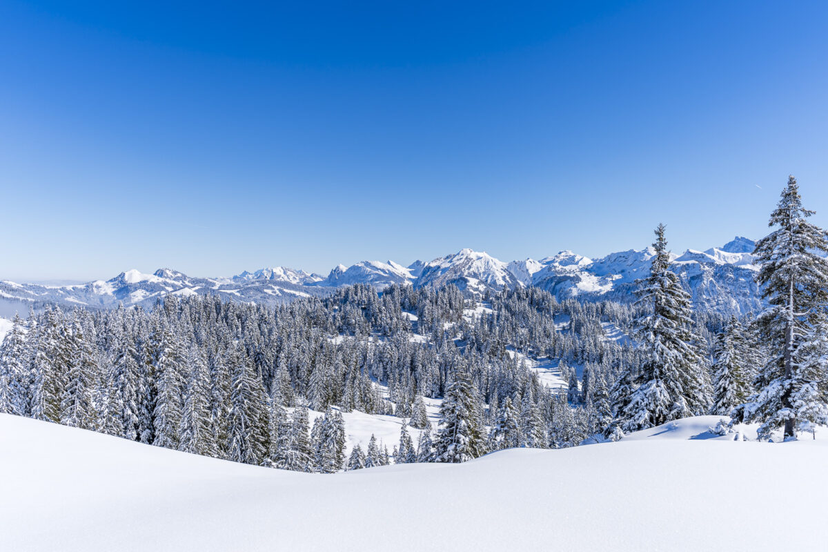 Aussicht Furggelen Brunni SZ